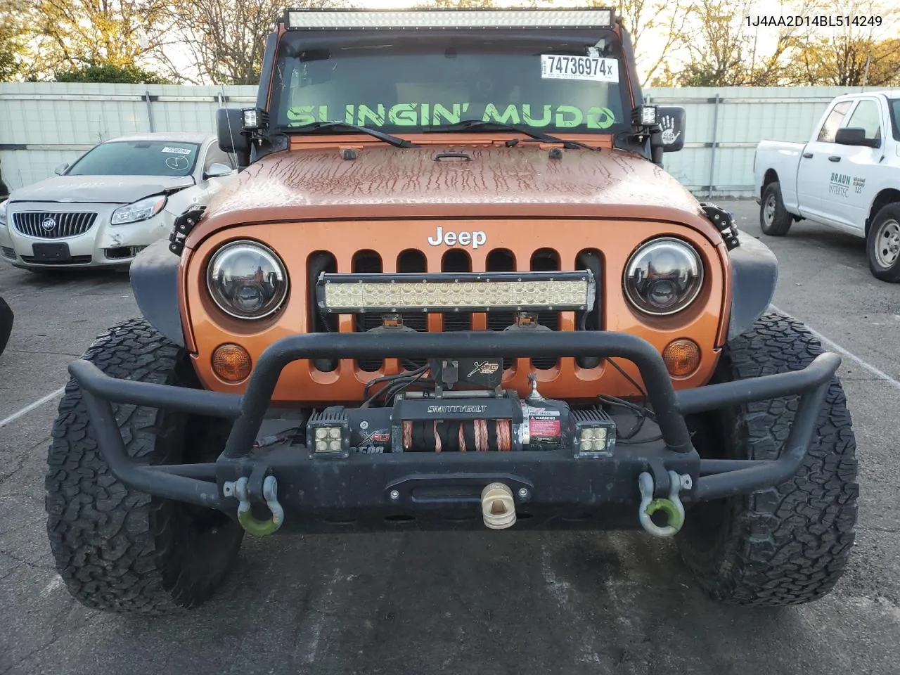 2011 Jeep Wrangler Sport VIN: 1J4AA2D14BL514249 Lot: 74736974