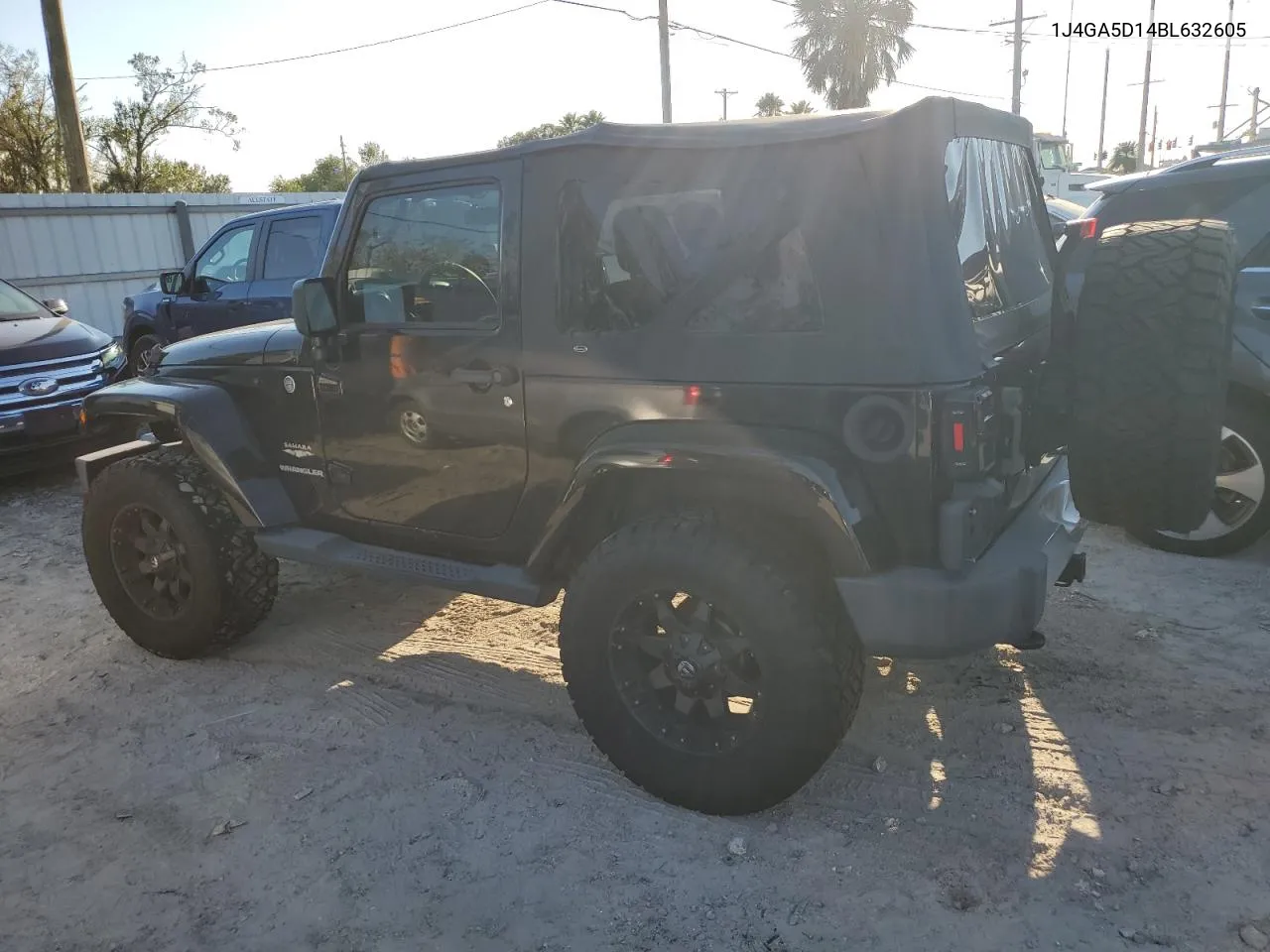 2011 Jeep Wrangler Sahara VIN: 1J4GA5D14BL632605 Lot: 74748544