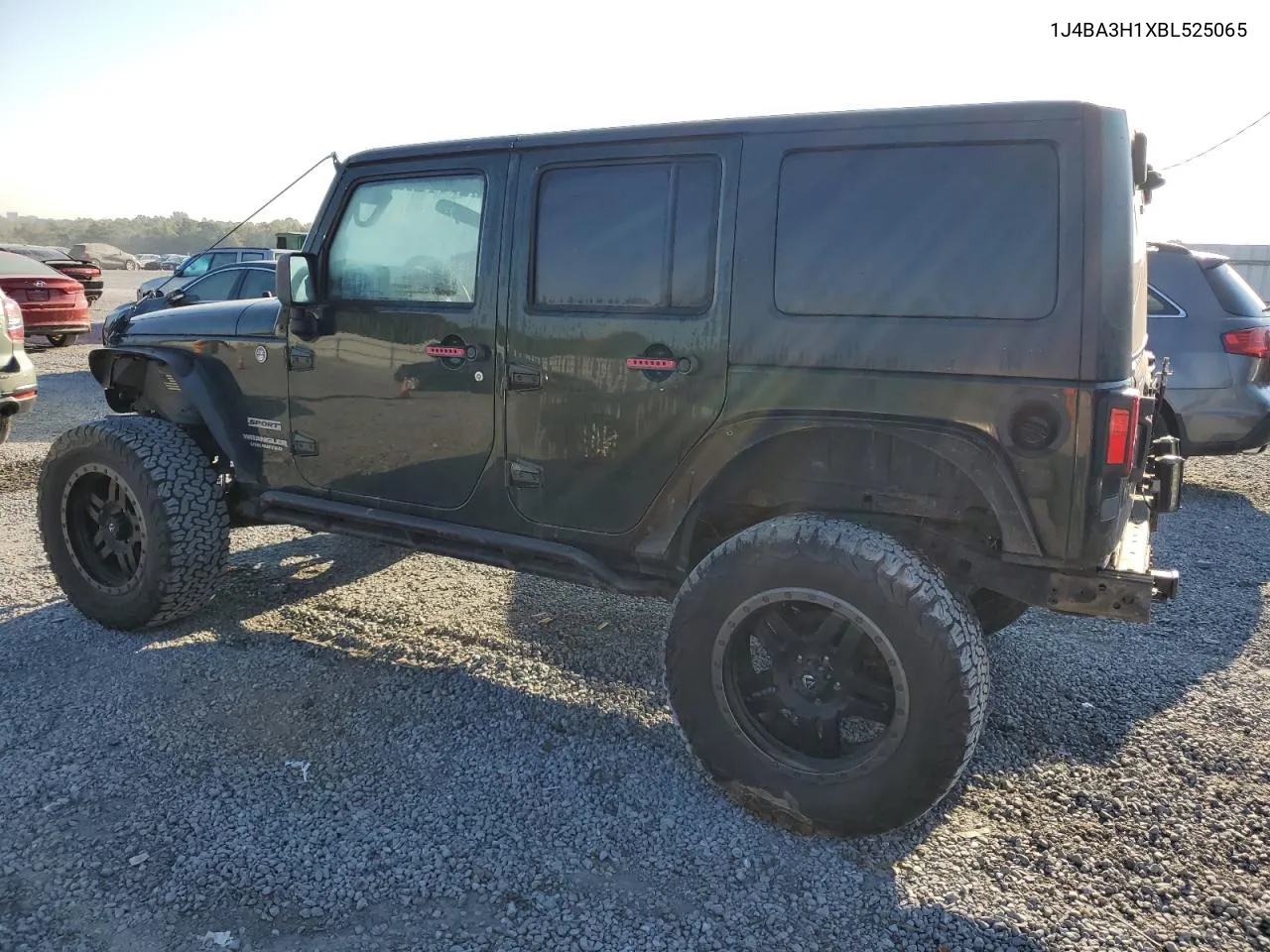 2011 Jeep Wrangler Unlimited Sport VIN: 1J4BA3H1XBL525065 Lot: 74787134