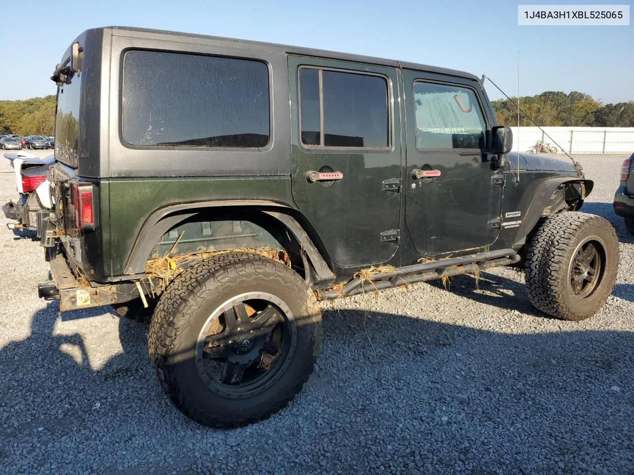 2011 Jeep Wrangler Unlimited Sport VIN: 1J4BA3H1XBL525065 Lot: 74787134