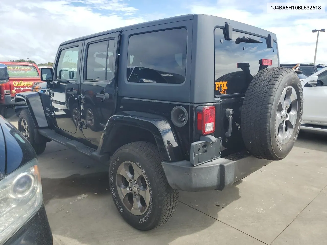 2011 Jeep Wrangler Unlimited Sahara VIN: 1J4BA5H10BL532618 Lot: 74852124