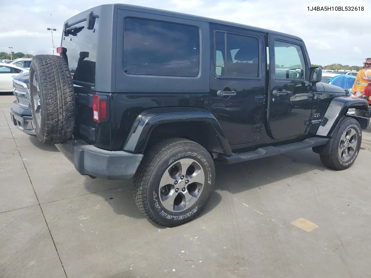 2011 Jeep Wrangler Unlimited Sahara VIN: 1J4BA5H10BL532618 Lot: 74852124