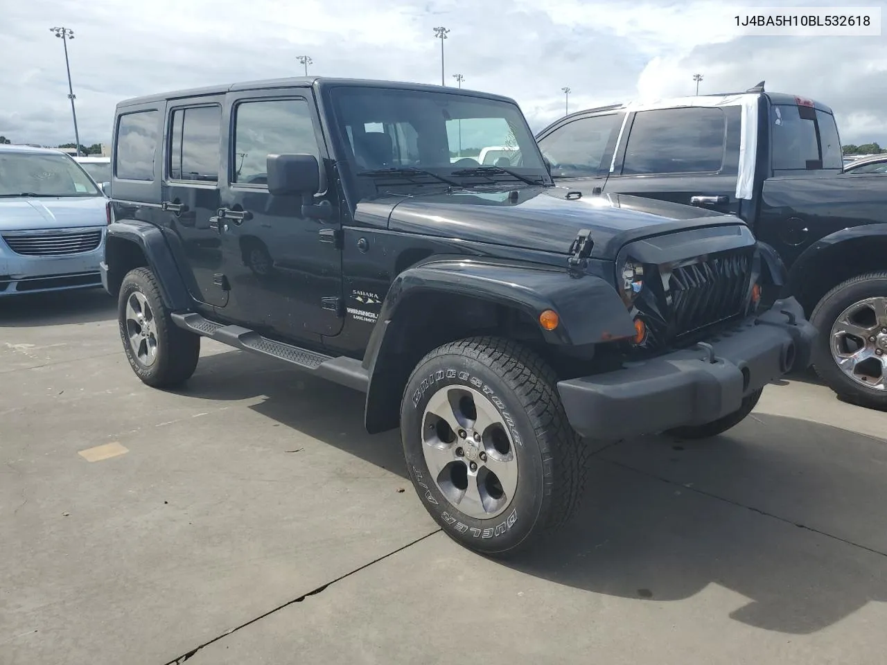 2011 Jeep Wrangler Unlimited Sahara VIN: 1J4BA5H10BL532618 Lot: 74852124