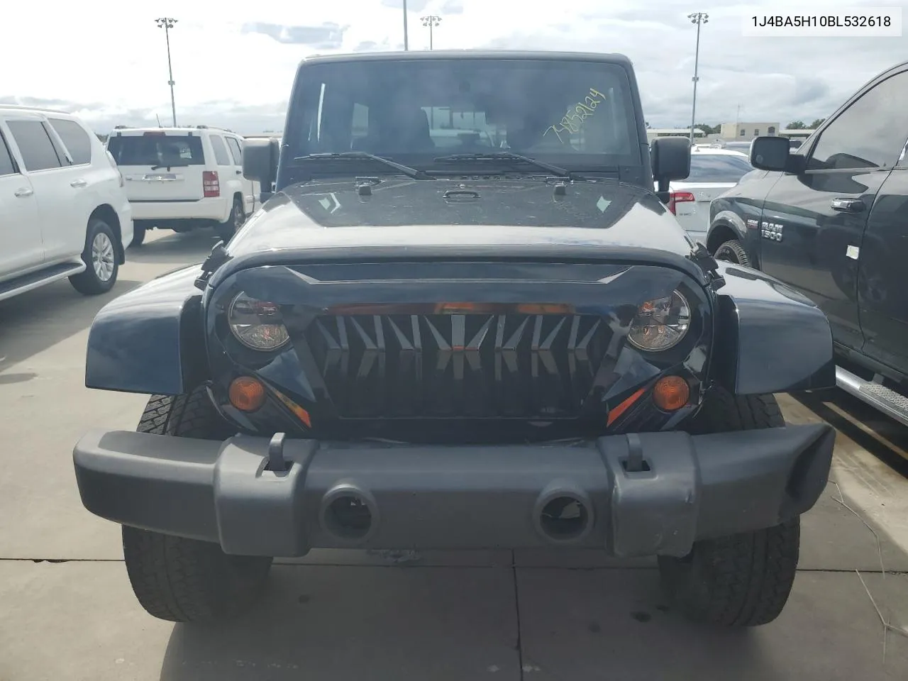 2011 Jeep Wrangler Unlimited Sahara VIN: 1J4BA5H10BL532618 Lot: 74852124