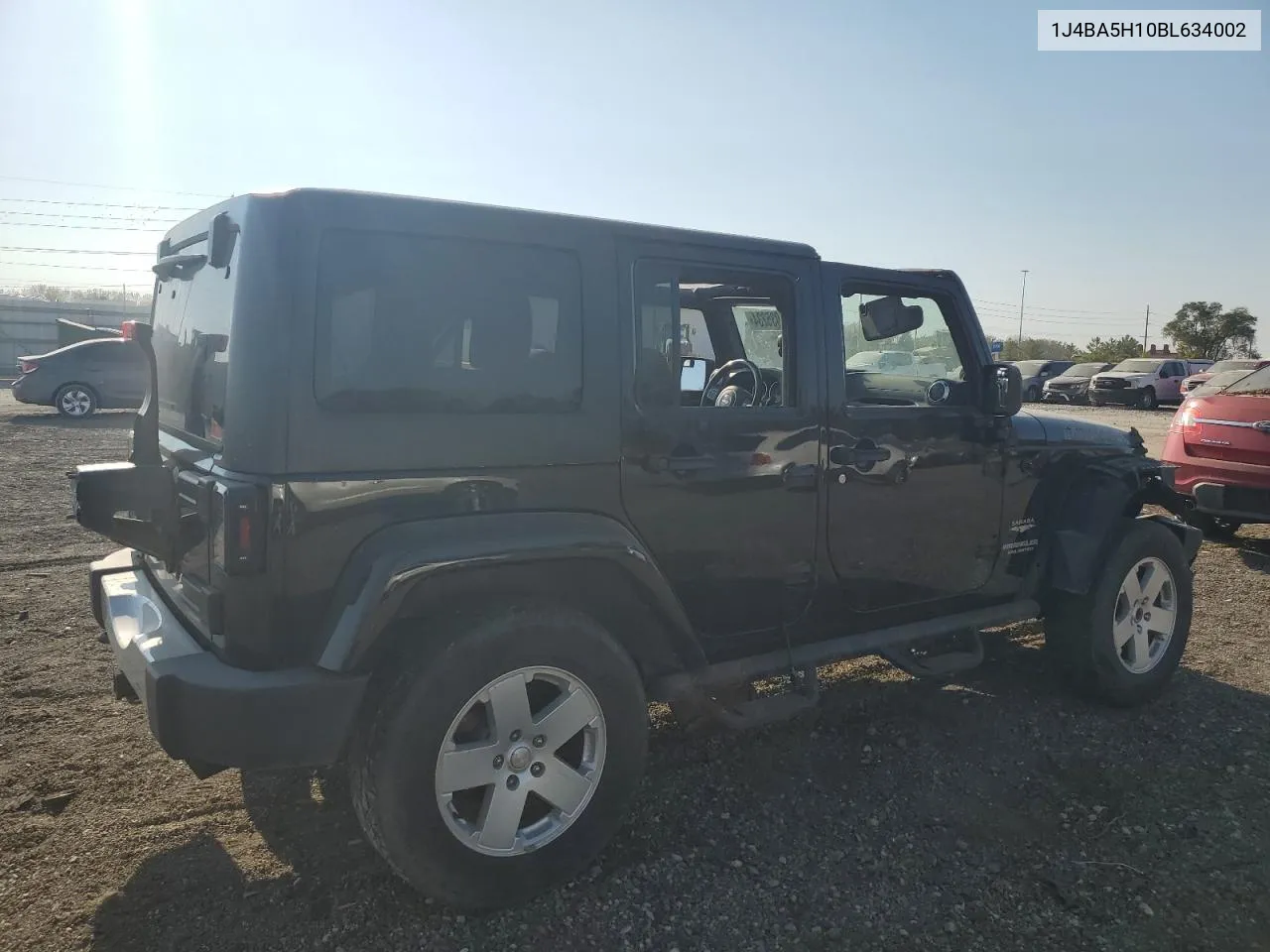 2011 Jeep Wrangler Unlimited Sahara VIN: 1J4BA5H10BL634002 Lot: 75035234