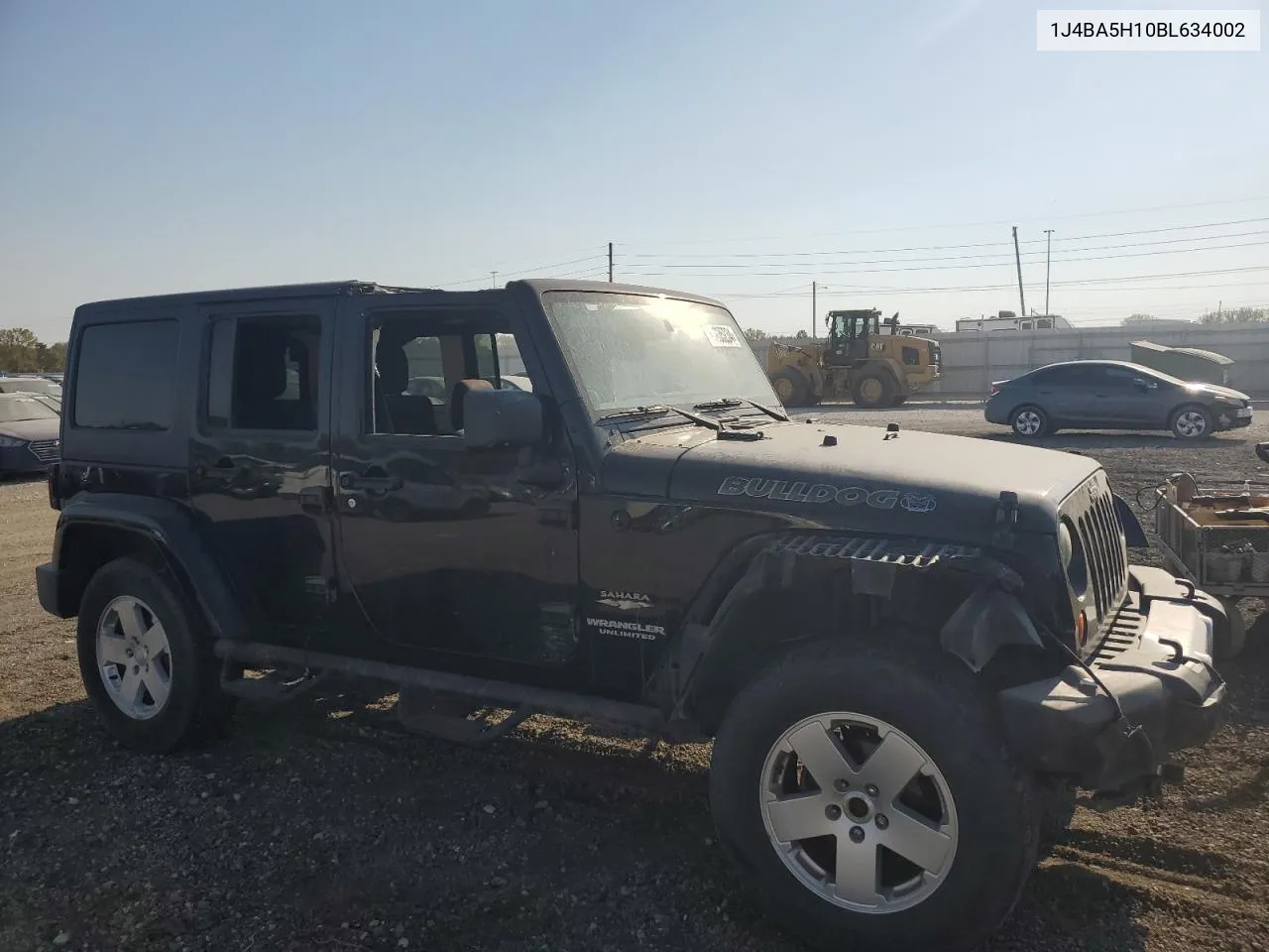 2011 Jeep Wrangler Unlimited Sahara VIN: 1J4BA5H10BL634002 Lot: 75035234