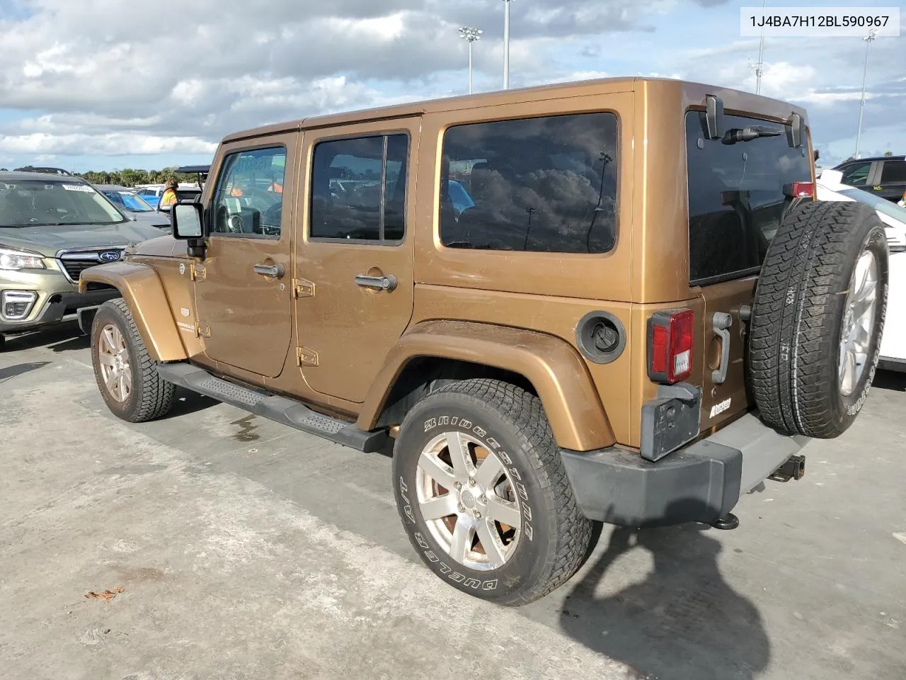 2011 Jeep Wrangler Unlimited Jeep 70Th Anniversary VIN: 1J4BA7H12BL590967 Lot: 75393164