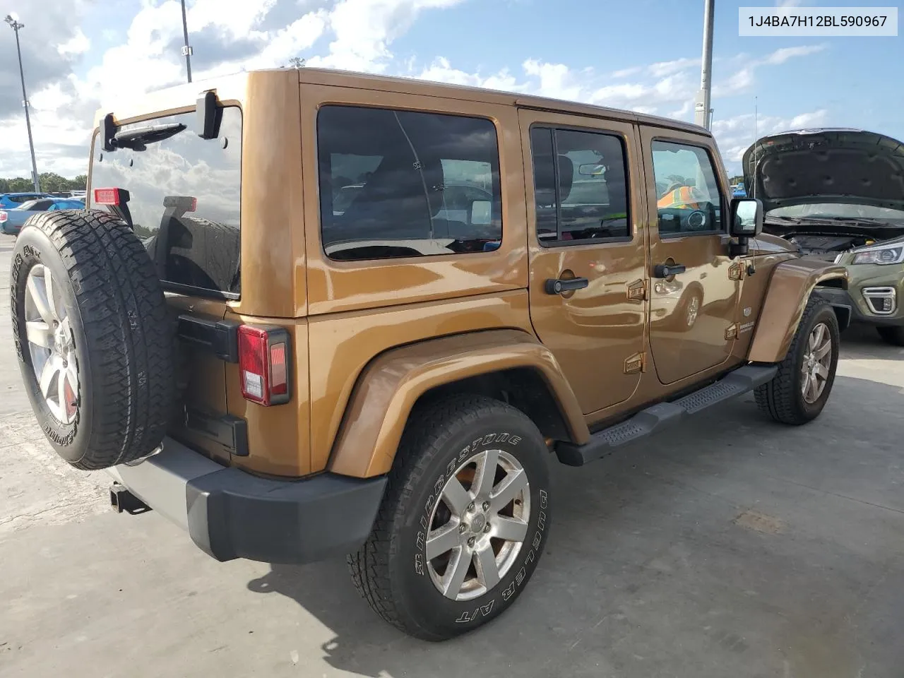 2011 Jeep Wrangler Unlimited Jeep 70Th Anniversary VIN: 1J4BA7H12BL590967 Lot: 75393164