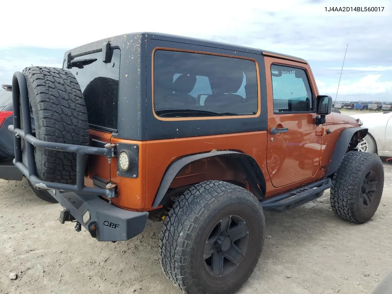 2011 Jeep Wrangler Sport VIN: 1J4AA2D14BL560017 Lot: 75480324