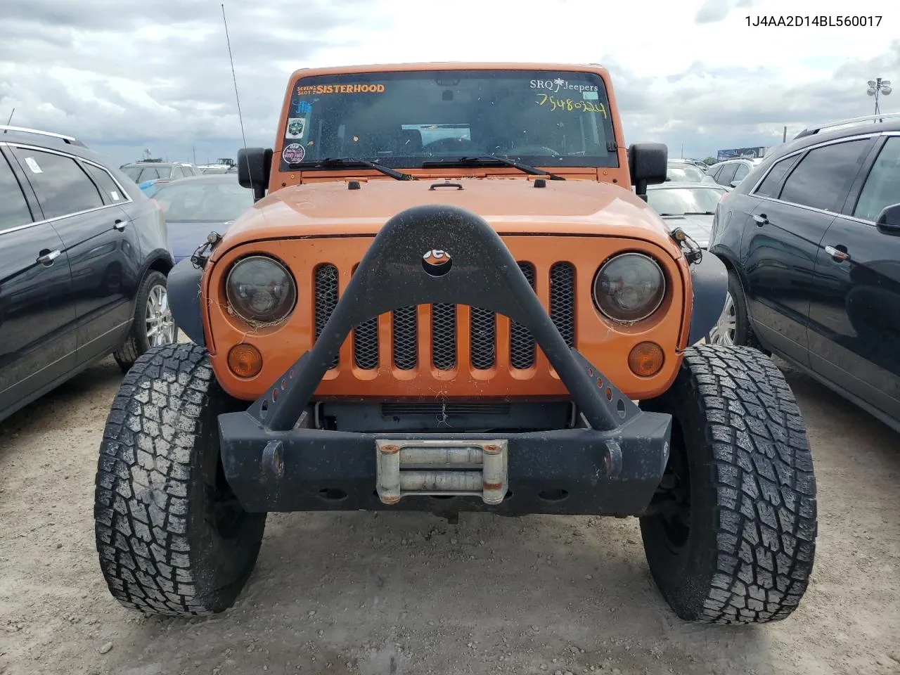 2011 Jeep Wrangler Sport VIN: 1J4AA2D14BL560017 Lot: 75480324