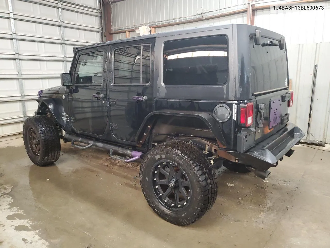 2011 Jeep Wrangler Unlimited Sport VIN: 1J4BA3H13BL600673 Lot: 75500484