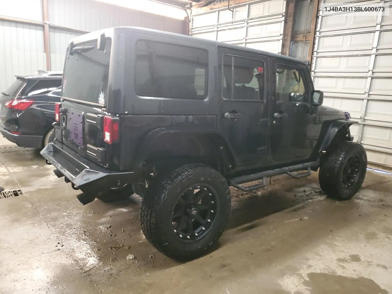 2011 Jeep Wrangler Unlimited Sport VIN: 1J4BA3H13BL600673 Lot: 75500484