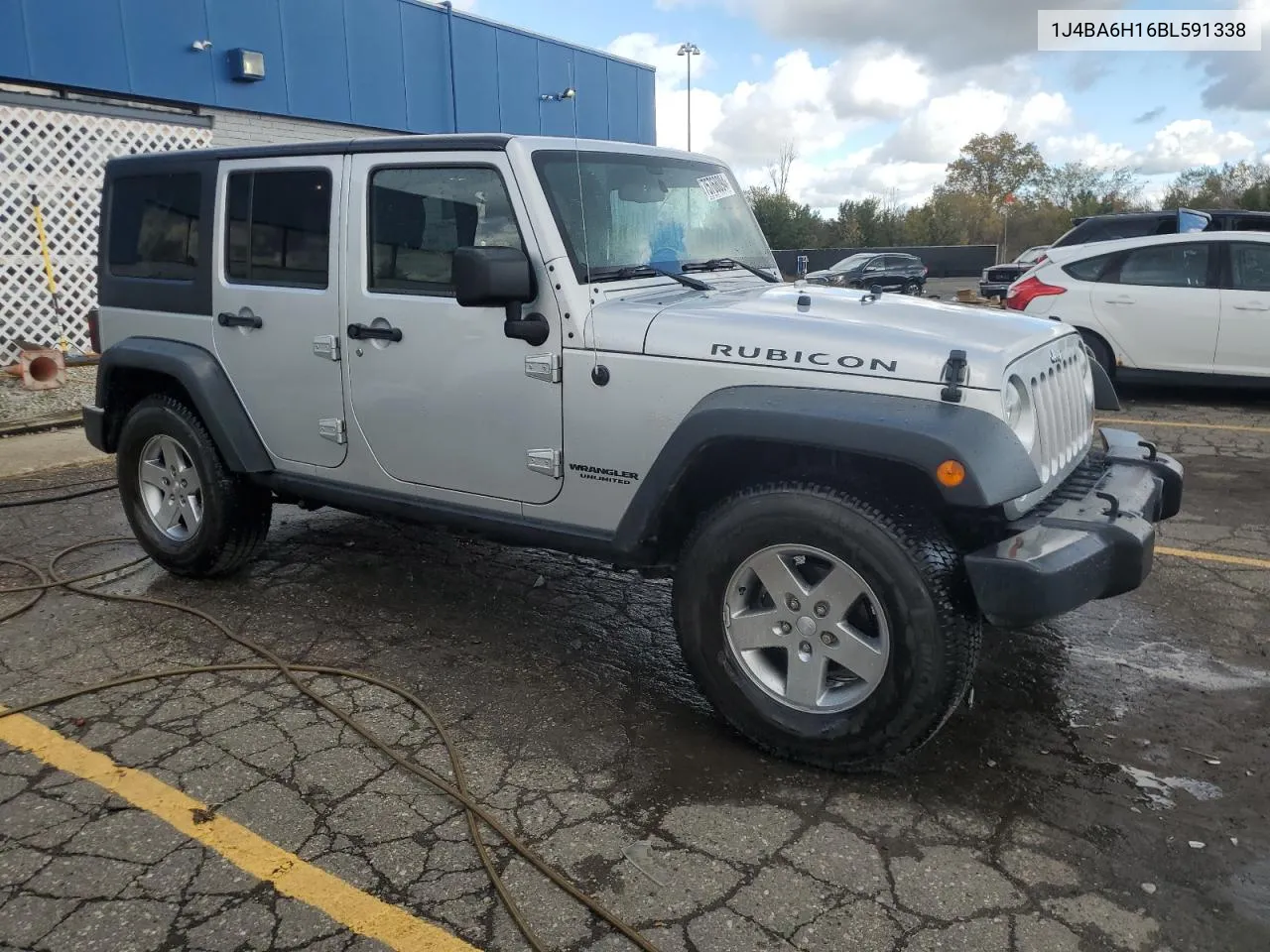 2011 Jeep Wrangler Unlimited Rubicon VIN: 1J4BA6H16BL591338 Lot: 75768094