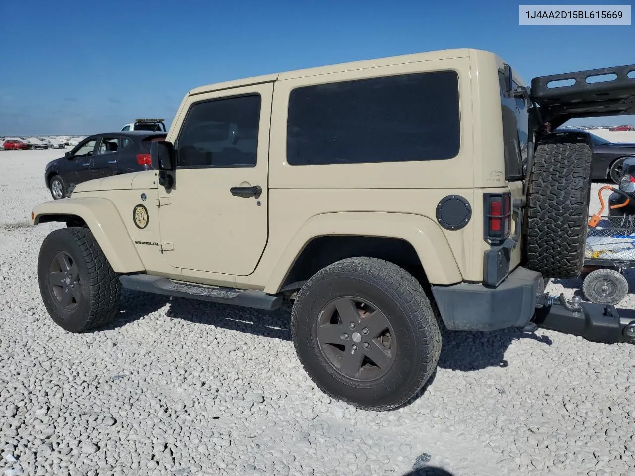 2011 Jeep Wrangler Sport VIN: 1J4AA2D15BL615669 Lot: 76228804