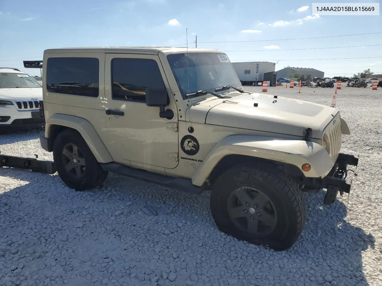 2011 Jeep Wrangler Sport VIN: 1J4AA2D15BL615669 Lot: 76228804