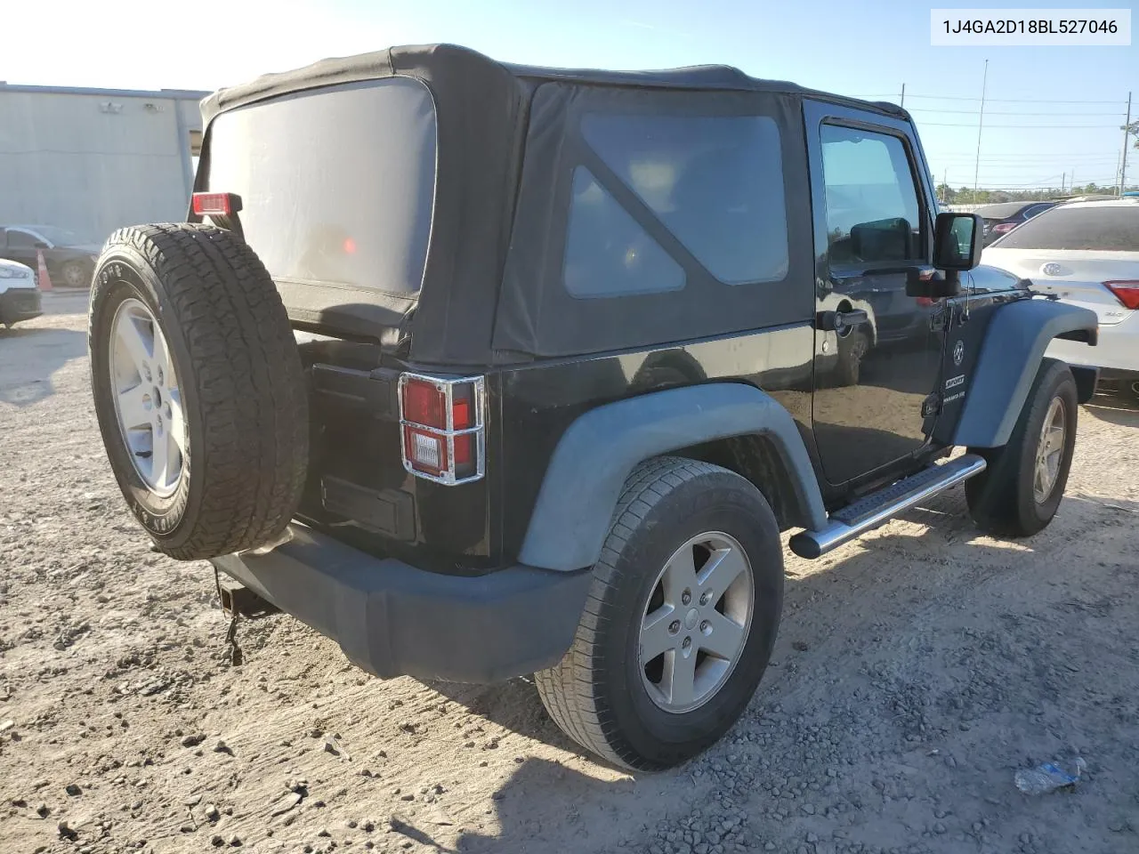 2011 Jeep Wrangler Sport VIN: 1J4GA2D18BL527046 Lot: 76390554