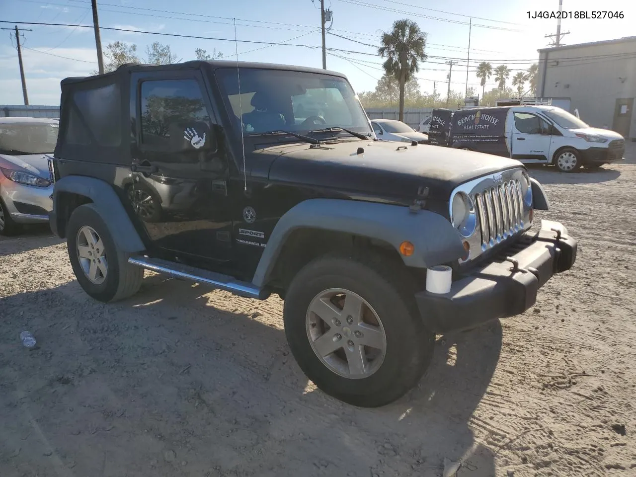 2011 Jeep Wrangler Sport VIN: 1J4GA2D18BL527046 Lot: 76390554