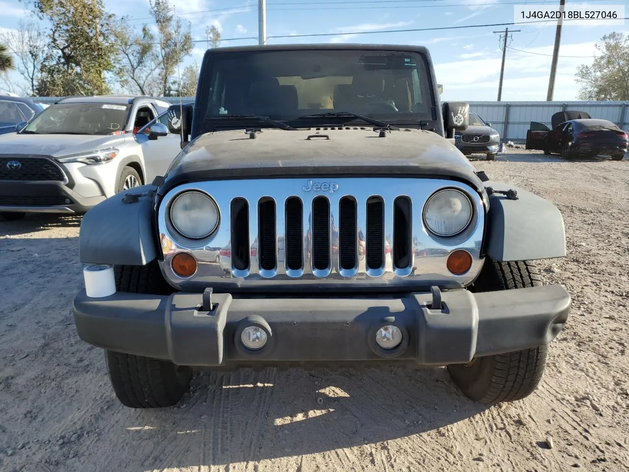 2011 Jeep Wrangler Sport VIN: 1J4GA2D18BL527046 Lot: 76390554