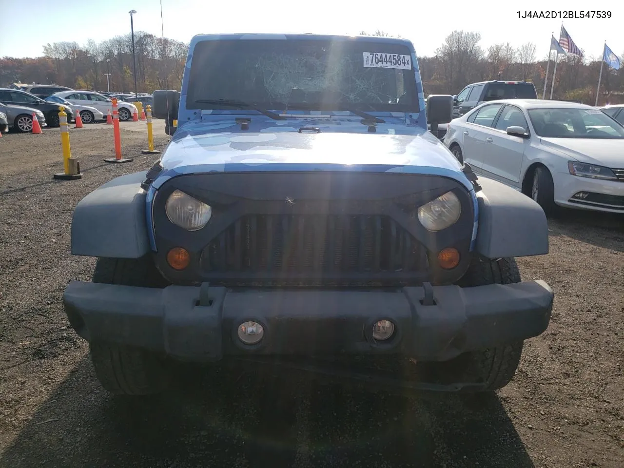 2011 Jeep Wrangler Sport VIN: 1J4AA2D12BL547539 Lot: 76444584