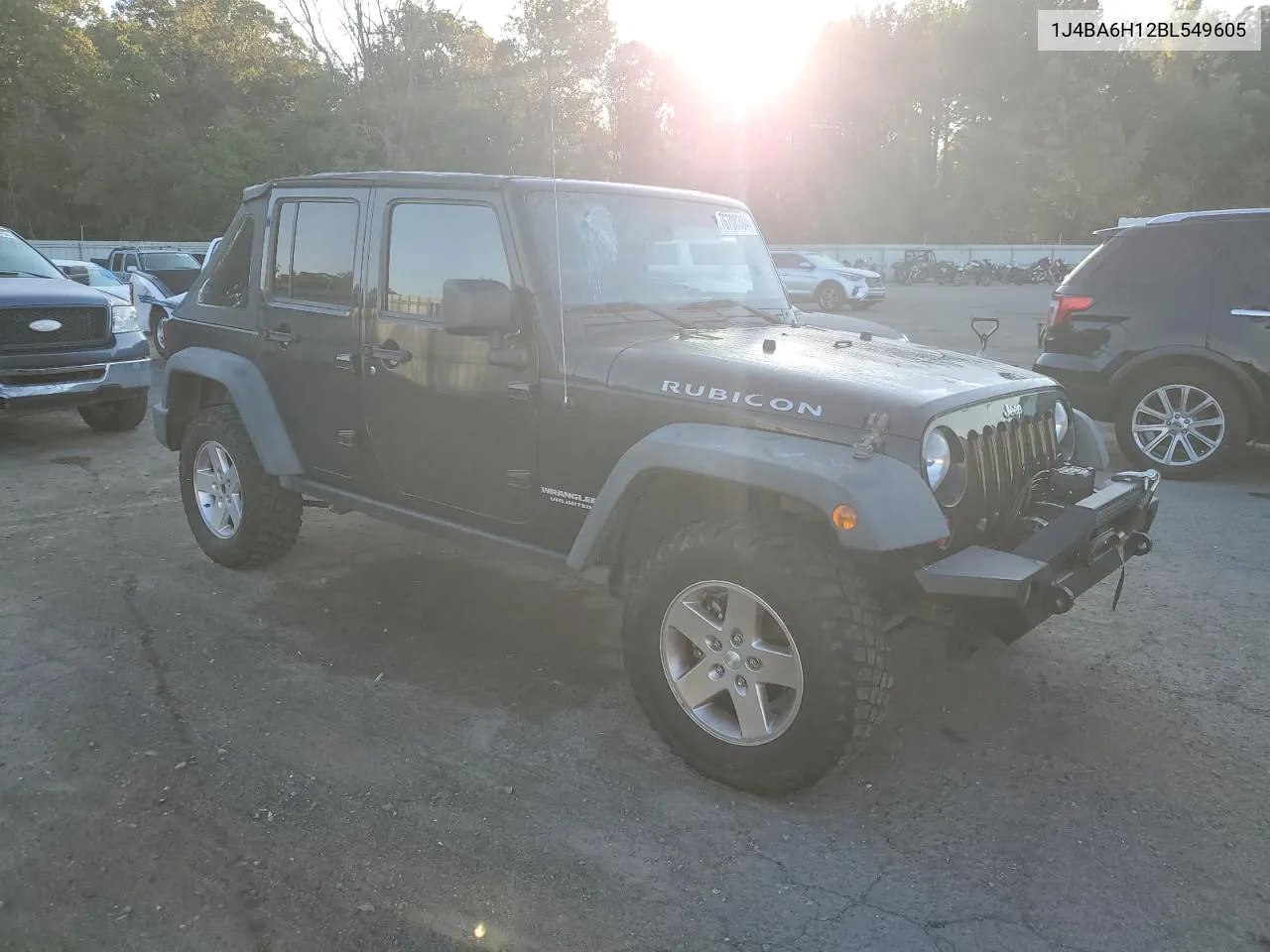 2011 Jeep Wrangler Unlimited Rubicon VIN: 1J4BA6H12BL549605 Lot: 76708384