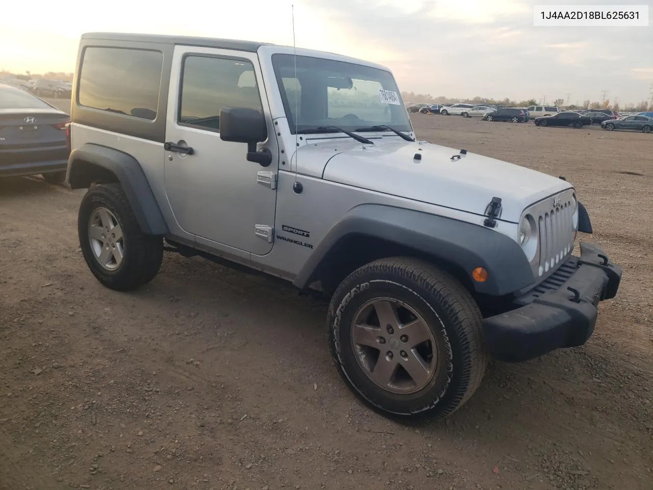 1J4AA2D18BL625631 2011 Jeep Wrangler Sport