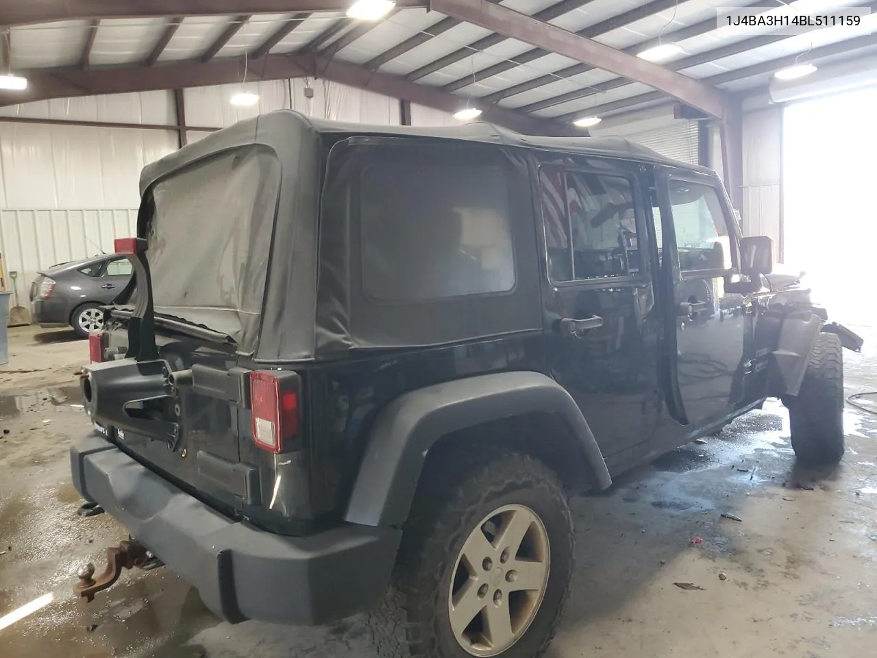 2011 Jeep Wrangler Unlimited Sport VIN: 1J4BA3H14BL511159 Lot: 76901294