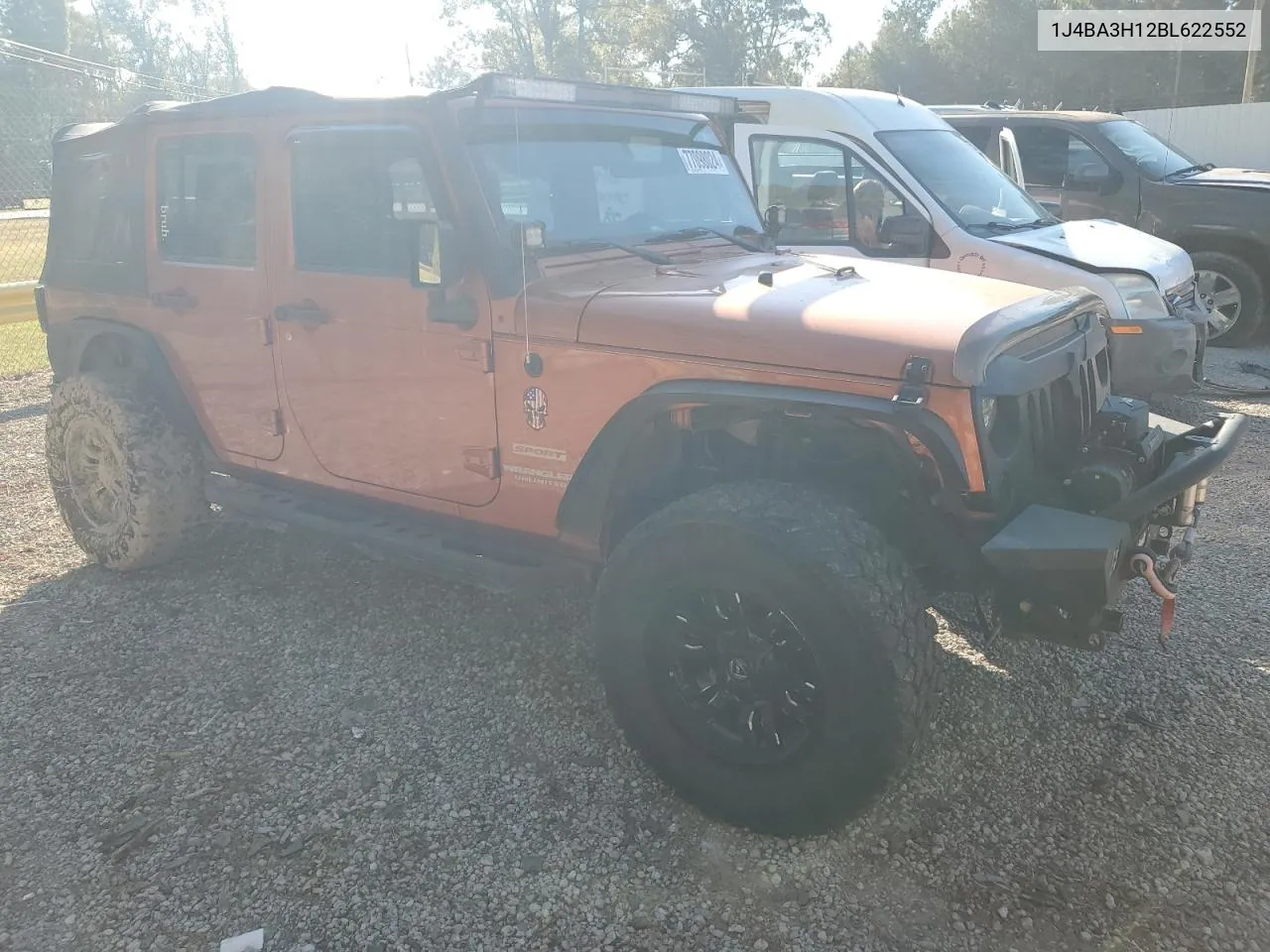 1J4BA3H12BL622552 2011 Jeep Wrangler Unlimited Sport