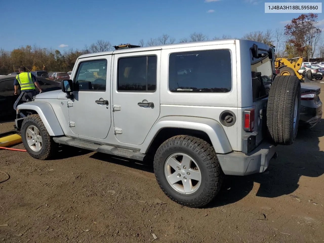 2011 Jeep Wrangler Unlimited Sport VIN: 1J4BA3H18BL595860 Lot: 77442604