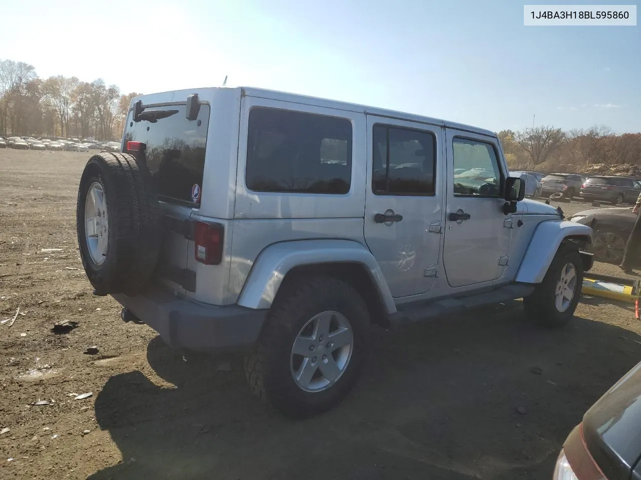 2011 Jeep Wrangler Unlimited Sport VIN: 1J4BA3H18BL595860 Lot: 77442604