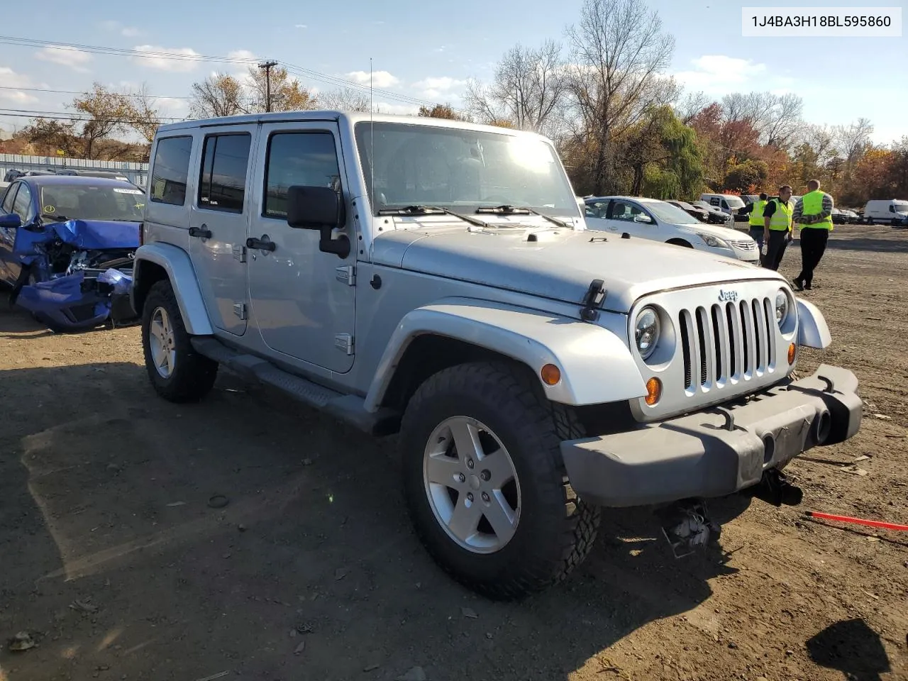 2011 Jeep Wrangler Unlimited Sport VIN: 1J4BA3H18BL595860 Lot: 77442604