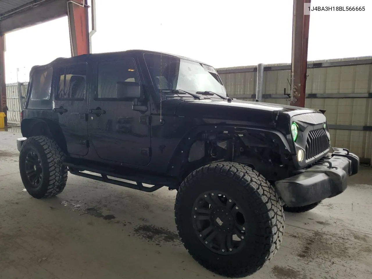 2011 Jeep Wrangler Unlimited Sport VIN: 1J4BA3H18BL566665 Lot: 77689734