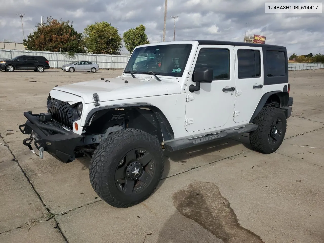 2011 Jeep Wrangler Unlimited Sport VIN: 1J4BA3H10BL614417 Lot: 77895674