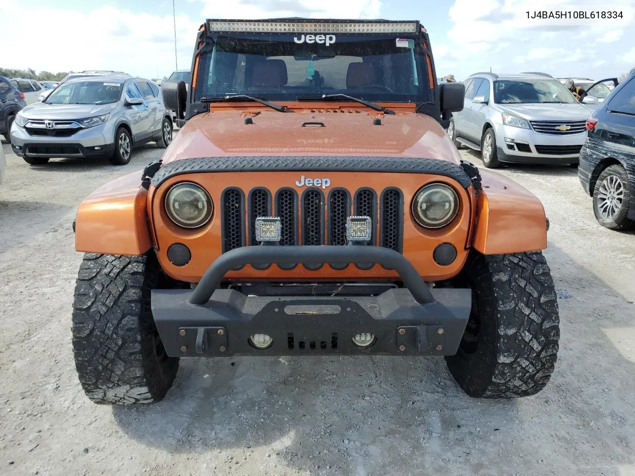 2011 Jeep Wrangler Unlimited Sahara VIN: 1J4BA5H10BL618334 Lot: 78225944