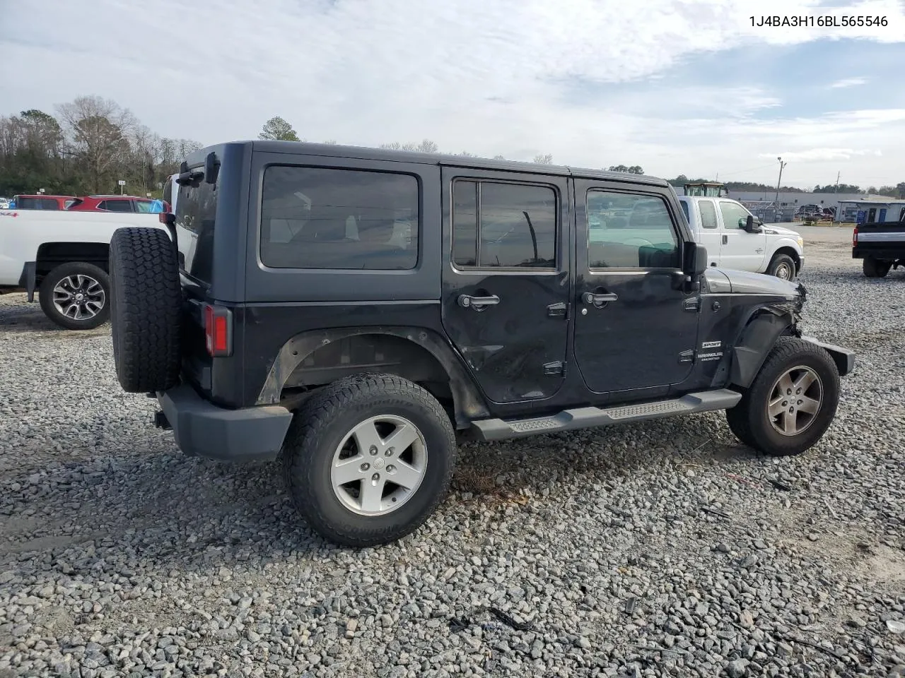 1J4BA3H16BL565546 2011 Jeep Wrangler Unlimited Sport