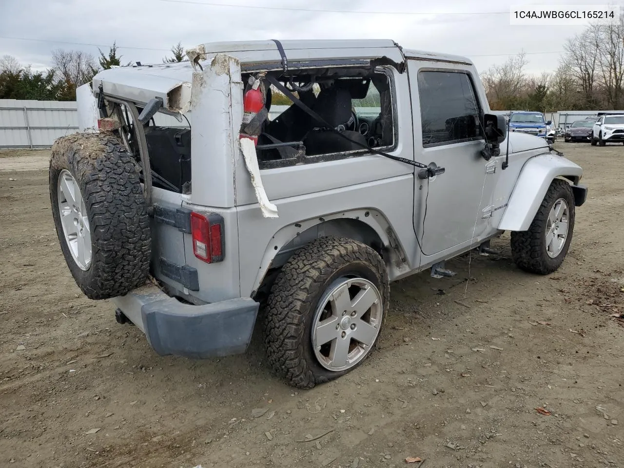 2012 Jeep Wrangler Sahara VIN: 1C4AJWBG6CL165214 Lot: 43909774