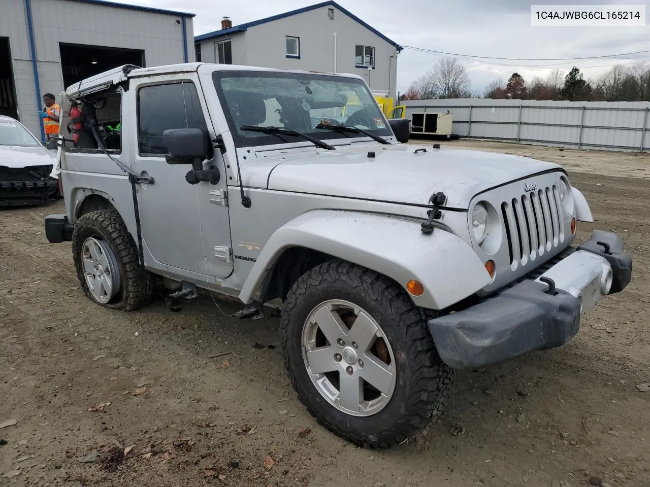 2012 Jeep Wrangler Sahara VIN: 1C4AJWBG6CL165214 Lot: 43909774