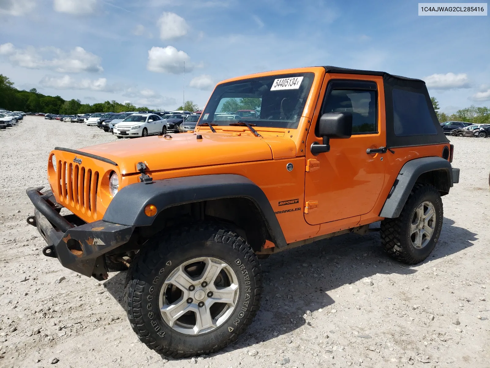 1C4AJWAG2CL285416 2012 Jeep Wrangler Sport