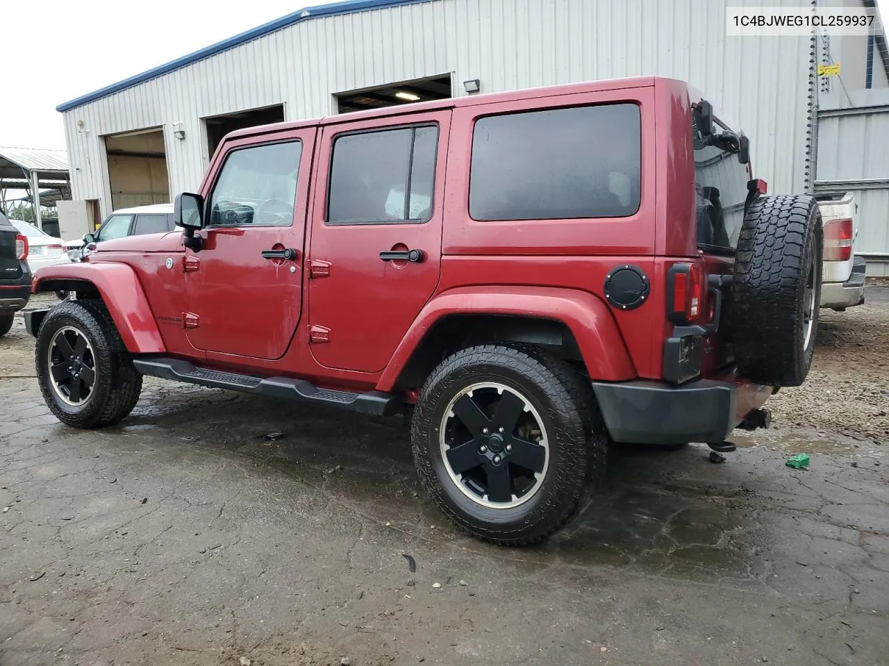 2012 Jeep Wrangler Unlimited Sahara VIN: 1C4BJWEG1CL259937 Lot: 54591424