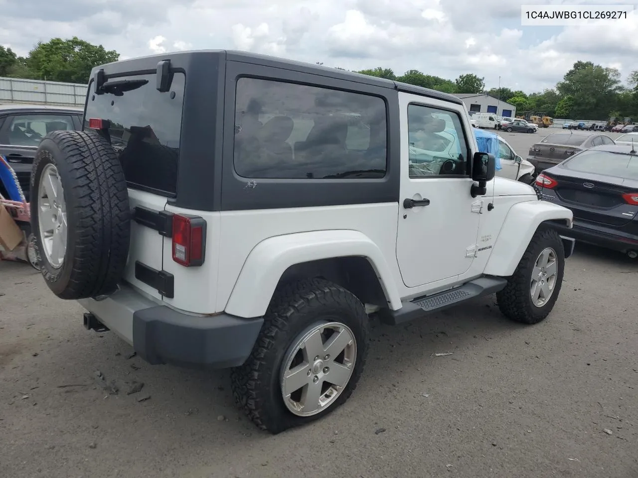 2012 Jeep Wrangler Sahara VIN: 1C4AJWBG1CL269271 Lot: 57544794