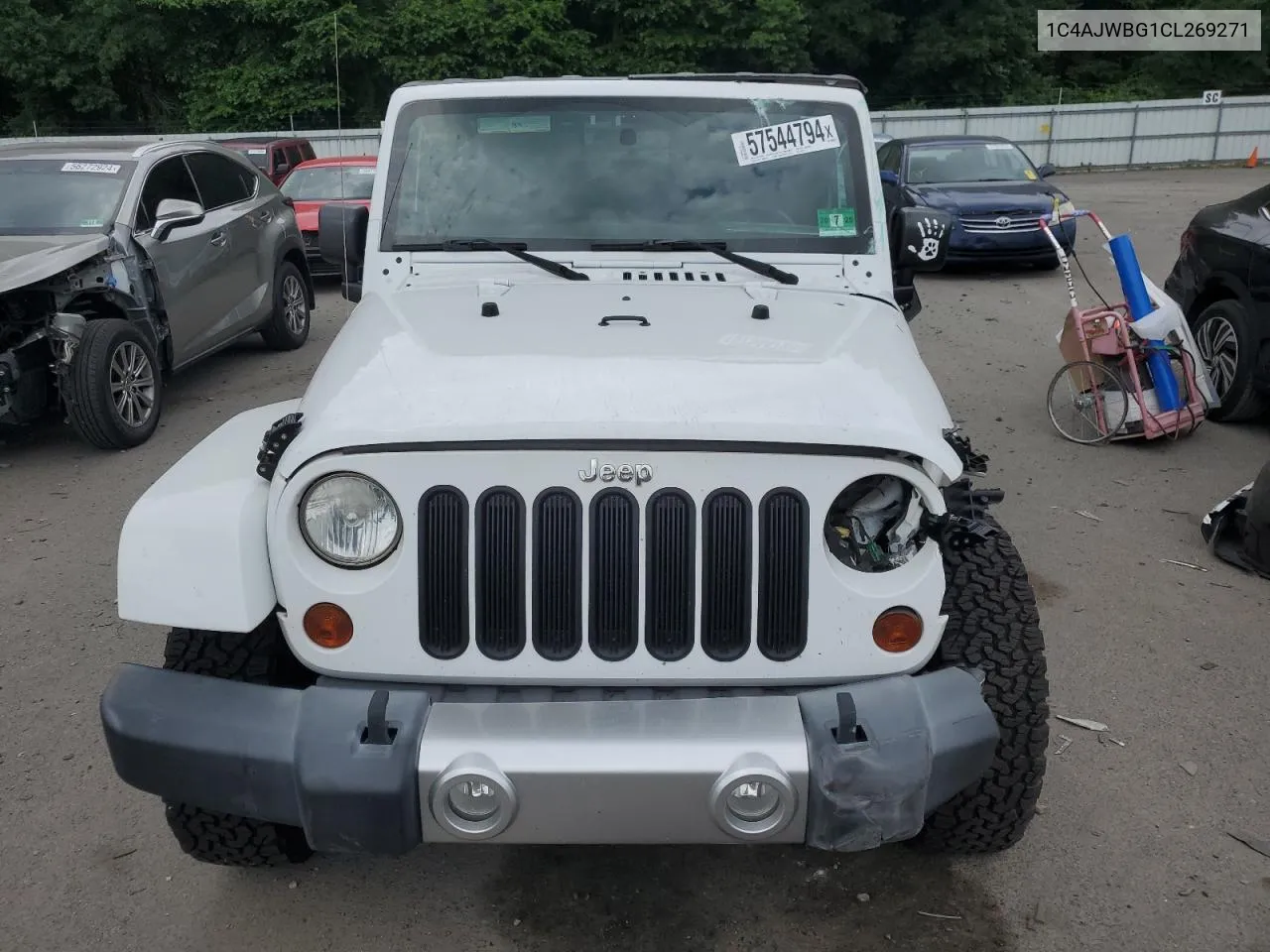 1C4AJWBG1CL269271 2012 Jeep Wrangler Sahara