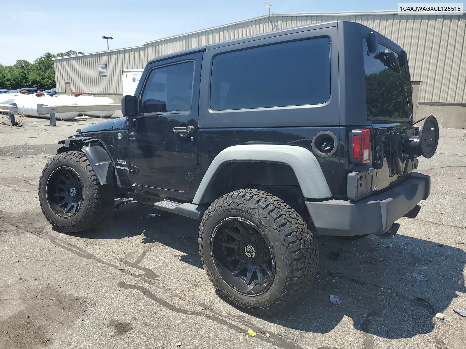 2012 Jeep Wrangler Sport VIN: 1C4AJWAGXCL126515 Lot: 60729774