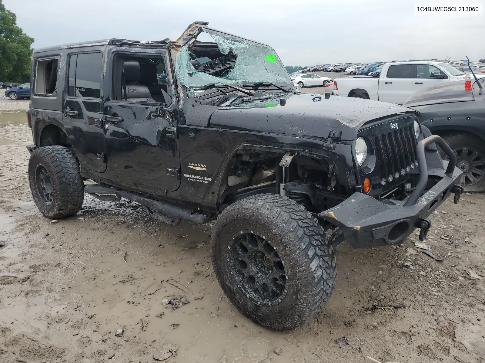 2012 Jeep Wrangler Unlimited Sahara VIN: 1C4BJWEG5CL213060 Lot: 60954114