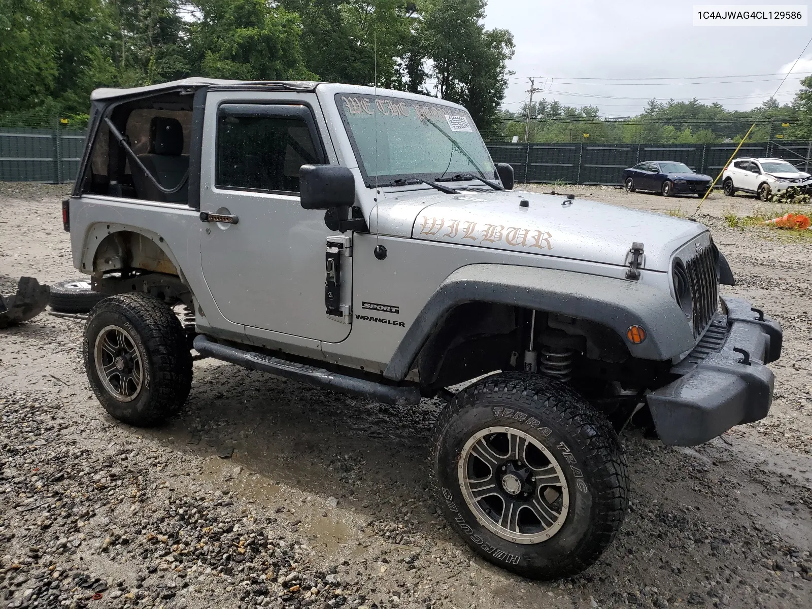 2012 Jeep Wrangler Sport VIN: 1C4AJWAG4CL129586 Lot: 64090204