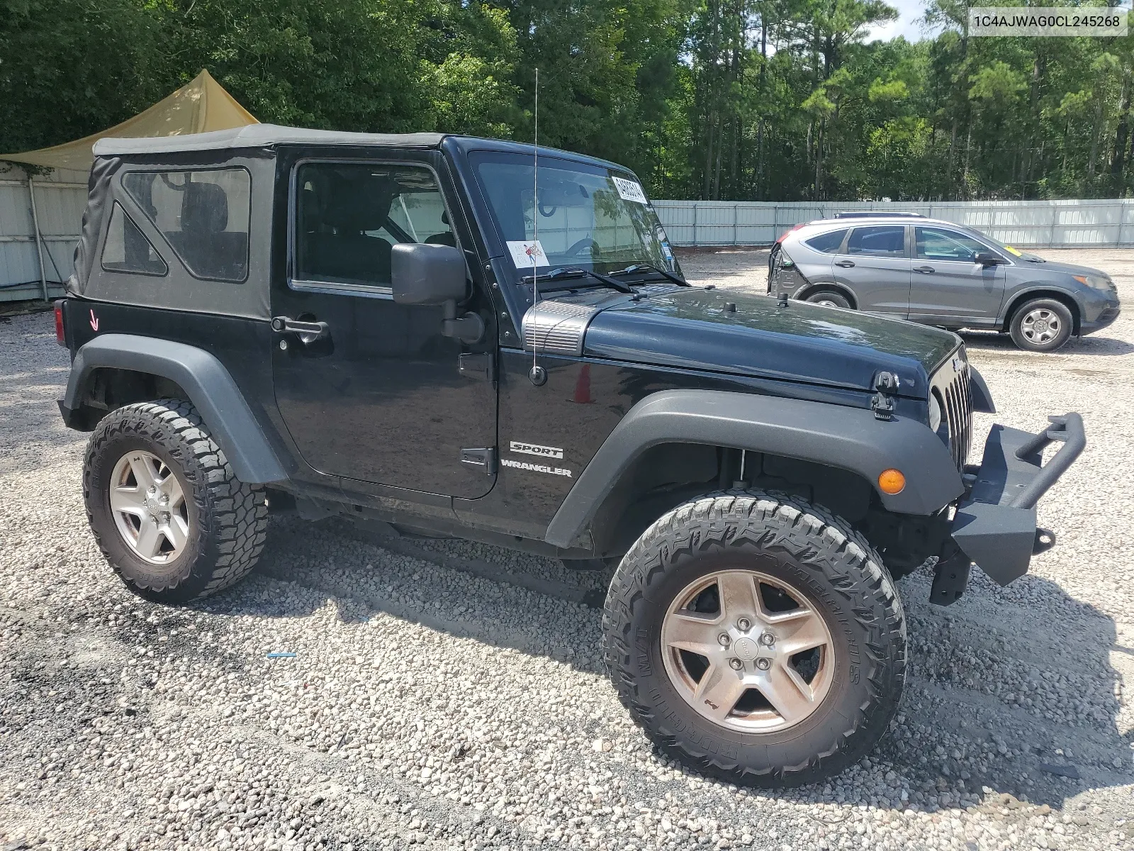 2012 Jeep Wrangler Sport VIN: 1C4AJWAG0CL245268 Lot: 64683514