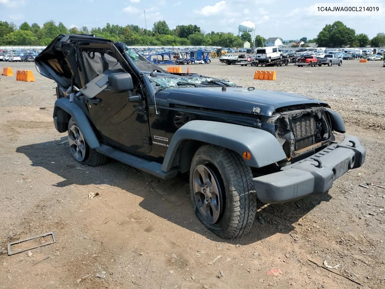 2012 Jeep Wrangler Sport VIN: 1C4AJWAG0CL214019 Lot: 65543734