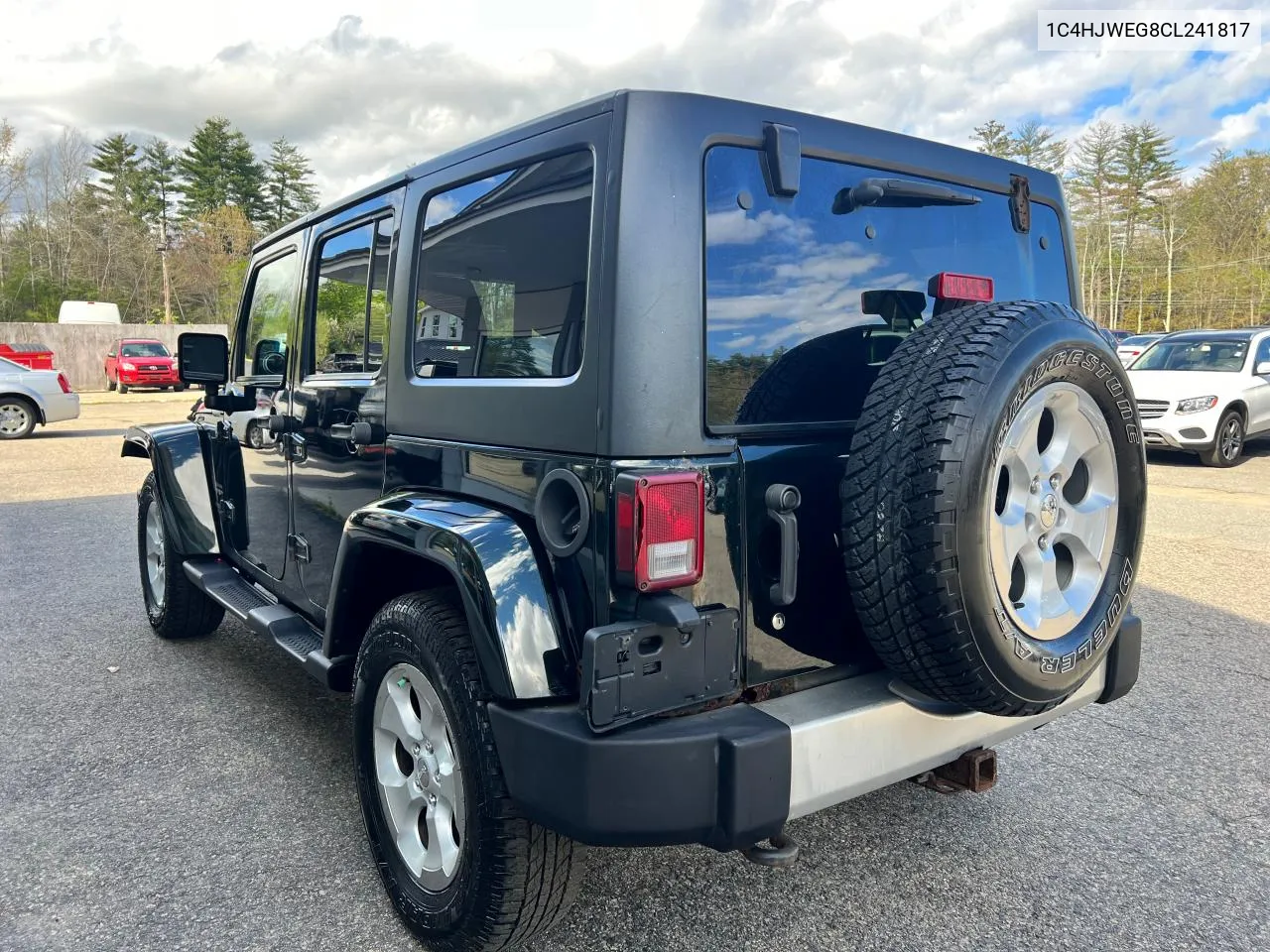 2012 Jeep Wrangler Unlimited Sahara VIN: 1C4HJWEG8CL241817 Lot: 65785504