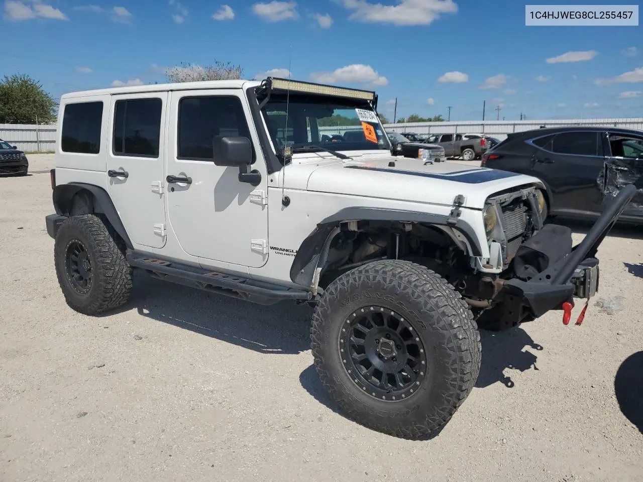 2012 Jeep Wrangler Unlimited Sahara VIN: 1C4HJWEG8CL255457 Lot: 66367264