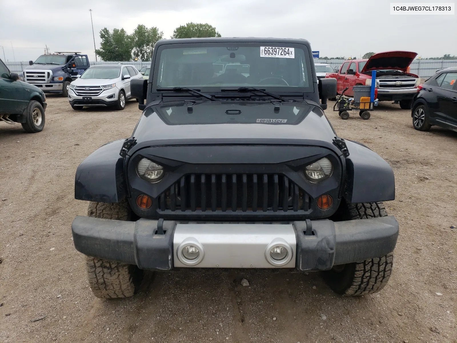 2012 Jeep Wrangler Unlimited Sahara VIN: 1C4BJWEG7CL178313 Lot: 66397264