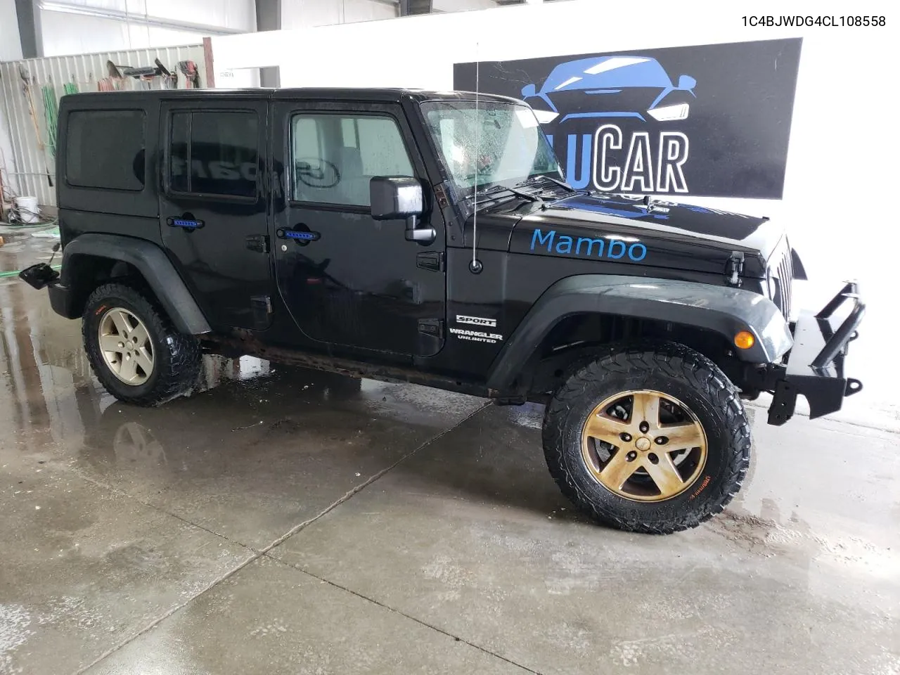 2012 Jeep Wrangler Unlimited Sport VIN: 1C4BJWDG4CL108558 Lot: 66503104