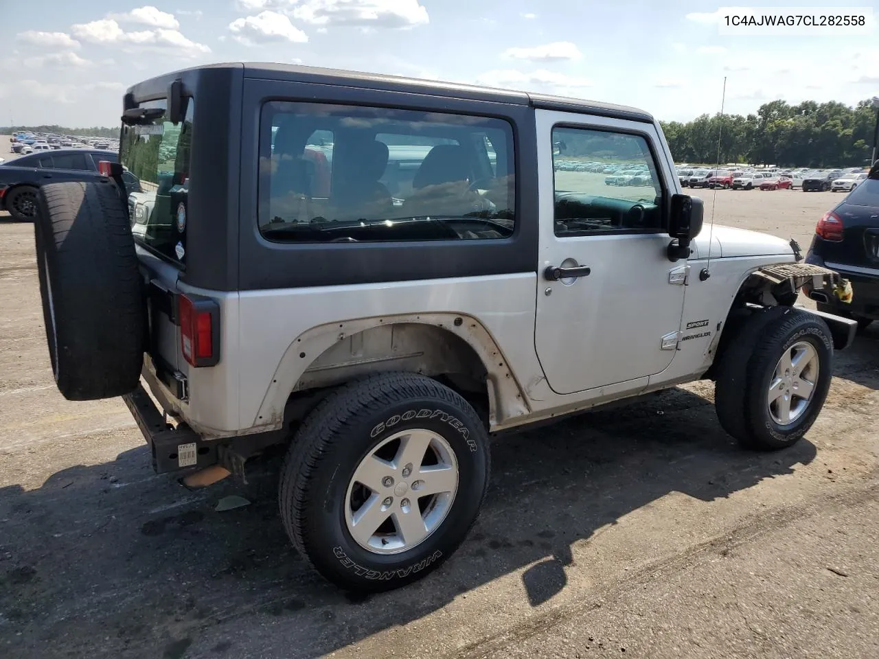 1C4AJWAG7CL282558 2012 Jeep Wrangler Sport